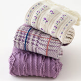 Floral Plaid Sock Set